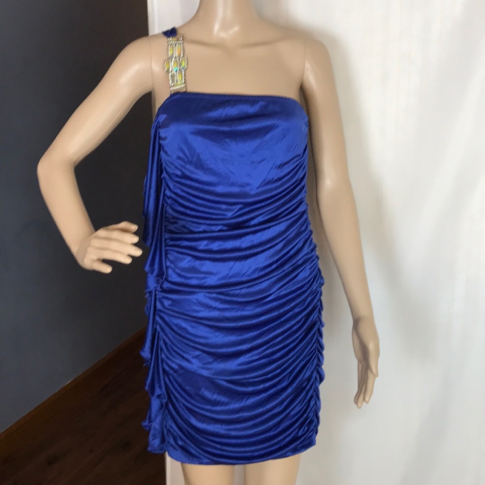 Maddy Paige Rouched Dress Formal Dress Size L